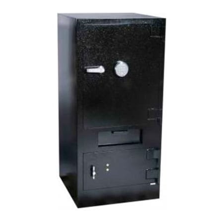 Fire King Security Products Cennox Mail Box Drop Safe B5325DM-FK1SG40 25"W x 26"D x 53"H Electronic Lock - 9.36 Cu. Ft. Black B5325DM-FK1SG40